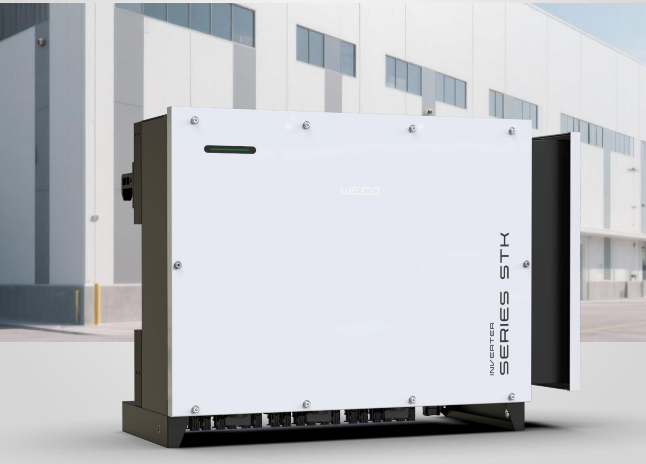 WECO inverter stringa 110 kW con 9 mppt